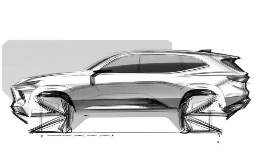 全面升級(jí)!換裝2.5T動(dòng)力,別克全新一代昂科雷預(yù)告圖曝光