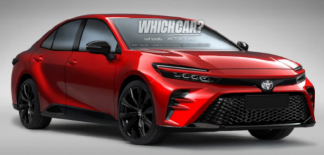 豐田全新凱美瑞曝光:轎跑造型驚艷,內飾豪華舒適