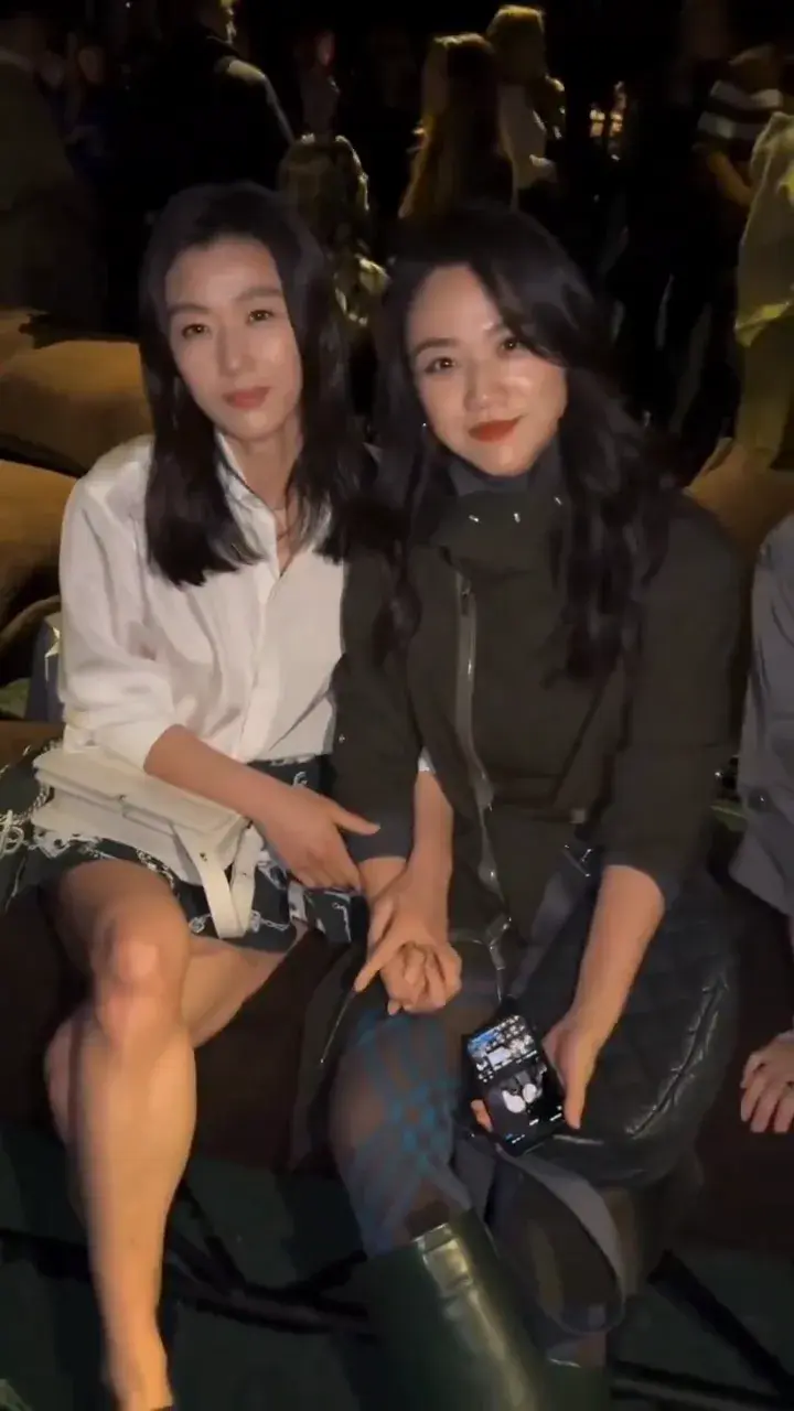 湯唯全智賢同框看秀