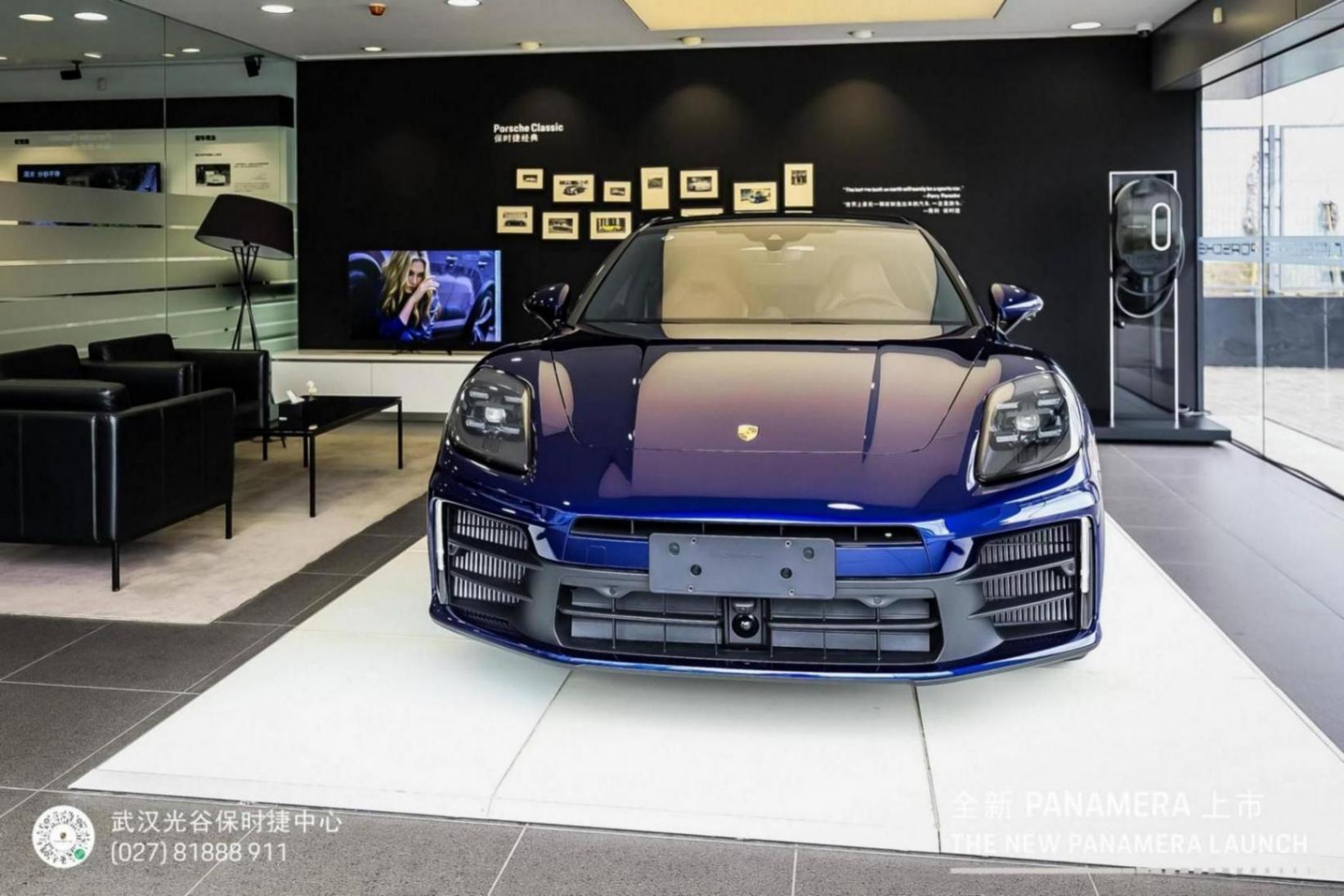 全新Panamera實車正式亮相 武漢光谷保時捷中心