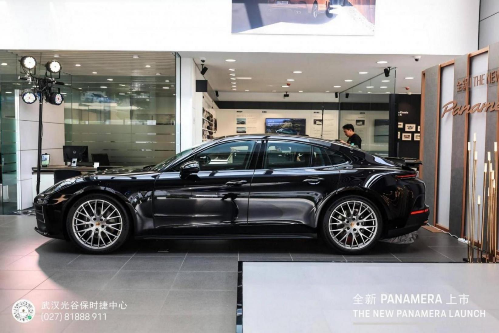 全新Panamera實車正式亮相 武漢光谷保時捷中心