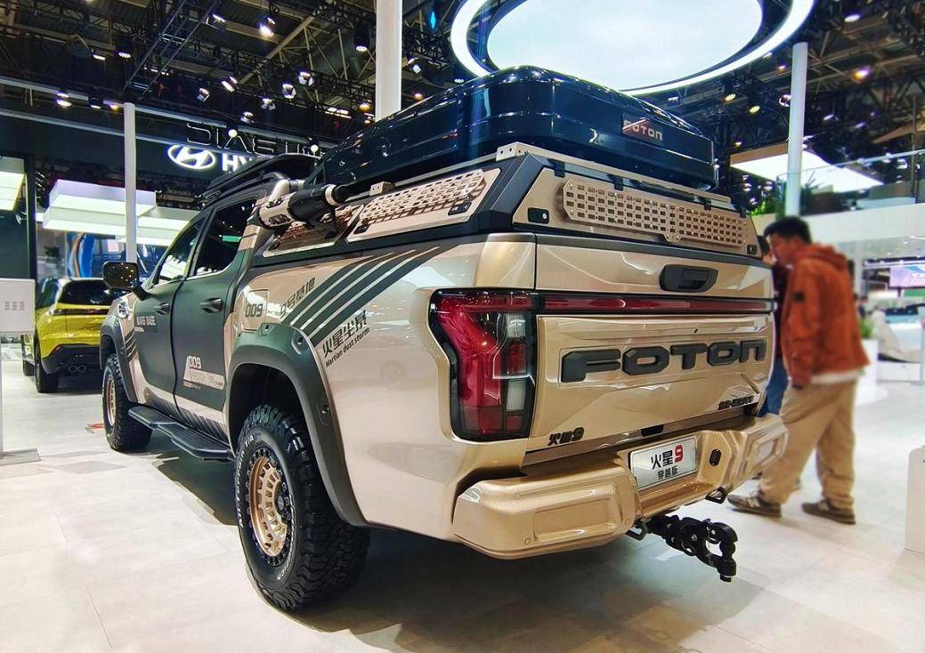 混動才是未來皮卡最優解?“陸地坦克”福田火星9穿越版