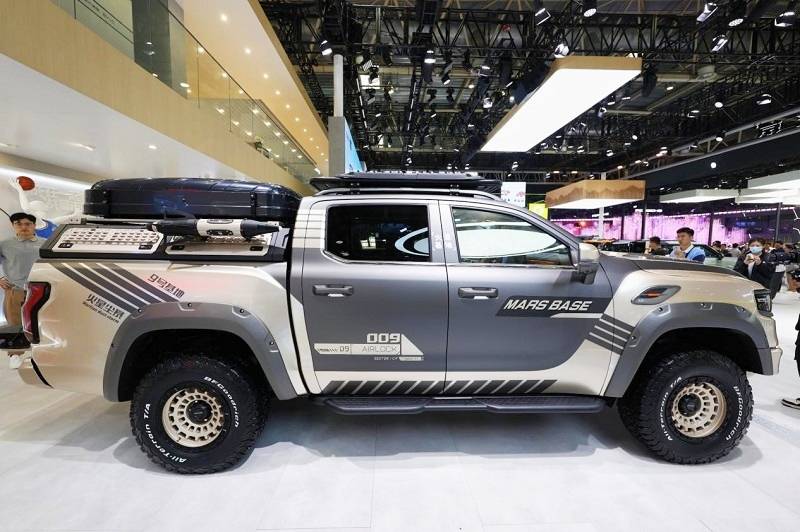 混動才是未來皮卡最優解?“陸地坦克”福田火星9穿越版