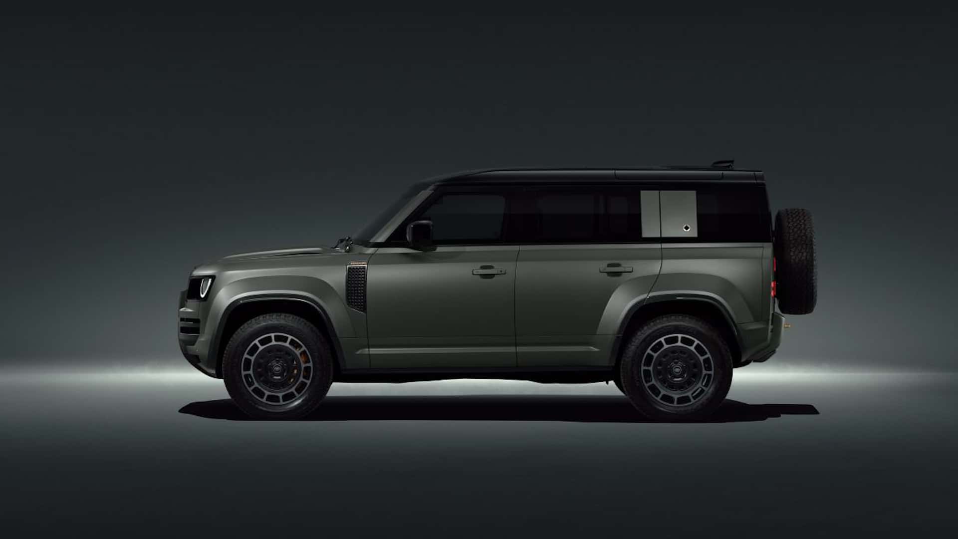 路虎衛士OCTA官圖發布 搭載4.4T V8+48V輕混動力