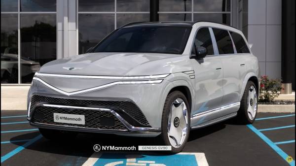 捷尼賽思GV90實車曝光,或年底上市