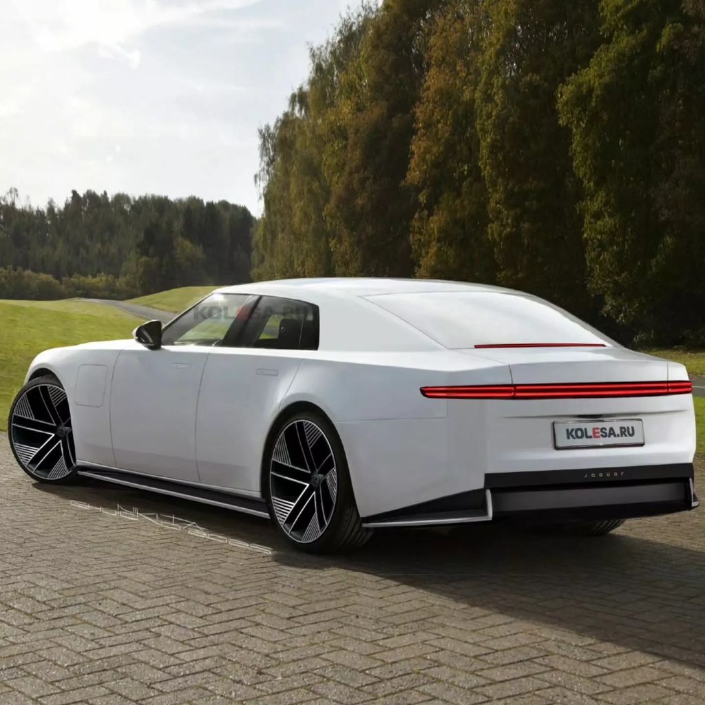 挑戰賓利、邁巴赫:捷豹Type 00量產版電動豪華轎車路測視頻曝光