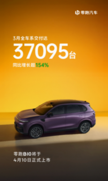 零跑B10正式上市，即將登陸全球20國，售價9.98萬-12.98萬