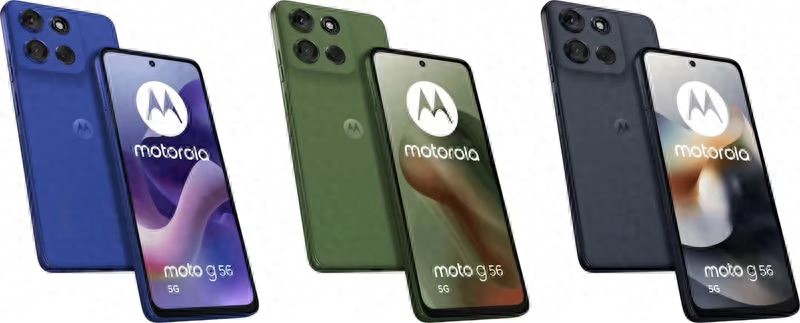 摩托羅拉Moto G56 5G渲染圖曝光 采用圓角相機模組設計