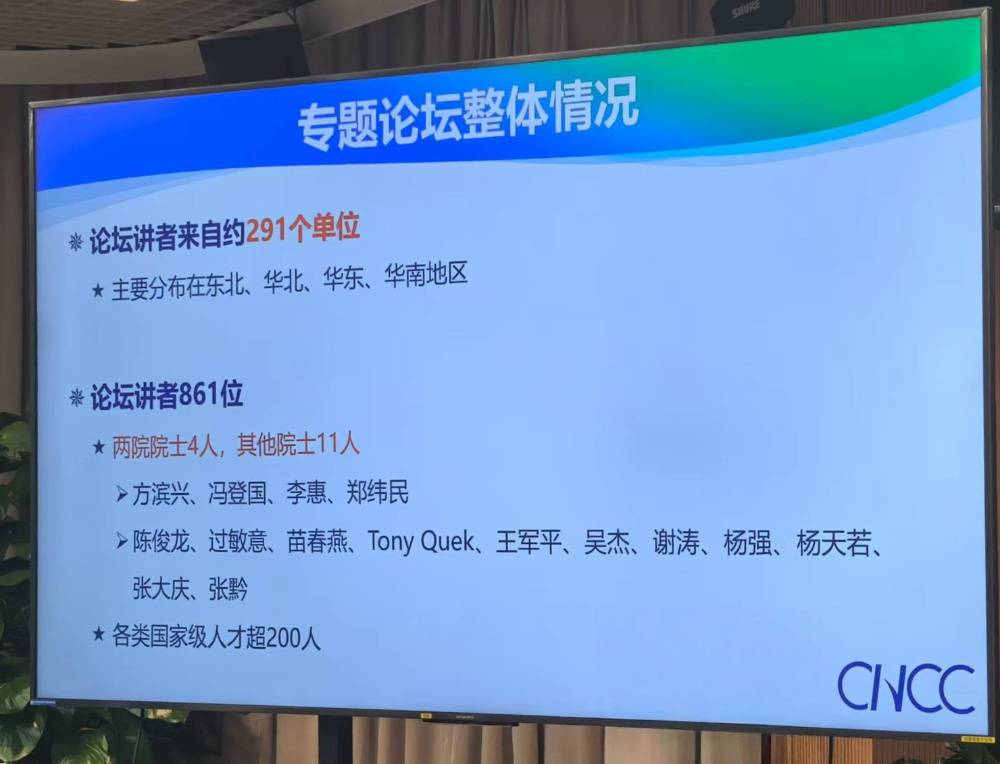 CNCC2025定檔10月!15位院士領銜,154場專題論壇,王小川、華為、螞蟻齊聚哈爾濱