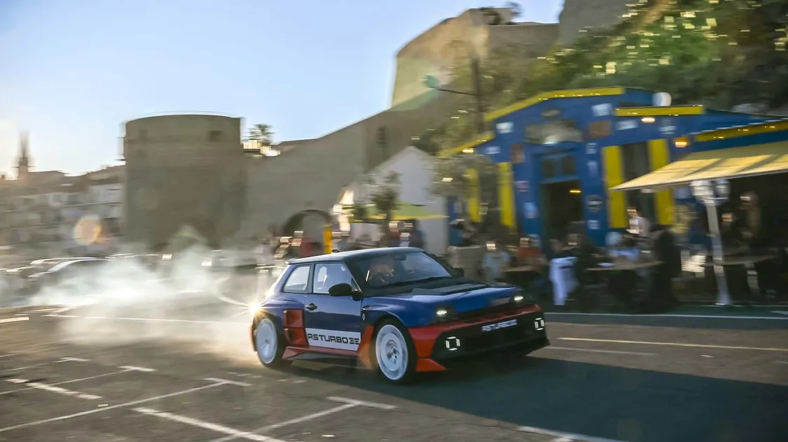 雷諾推出“小鋼炮”5 Turbo 3E:555馬力輪轂電機,漂移更輕松